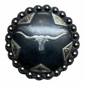 Nocona Western Belt Buckle Oval Longhorn Barbwire Brown 3702613 M&F Western